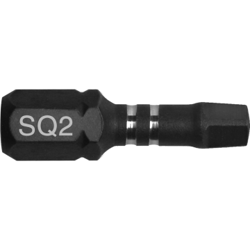 SQ2 X 1'' SQUARE IMPACT INSERT BIT